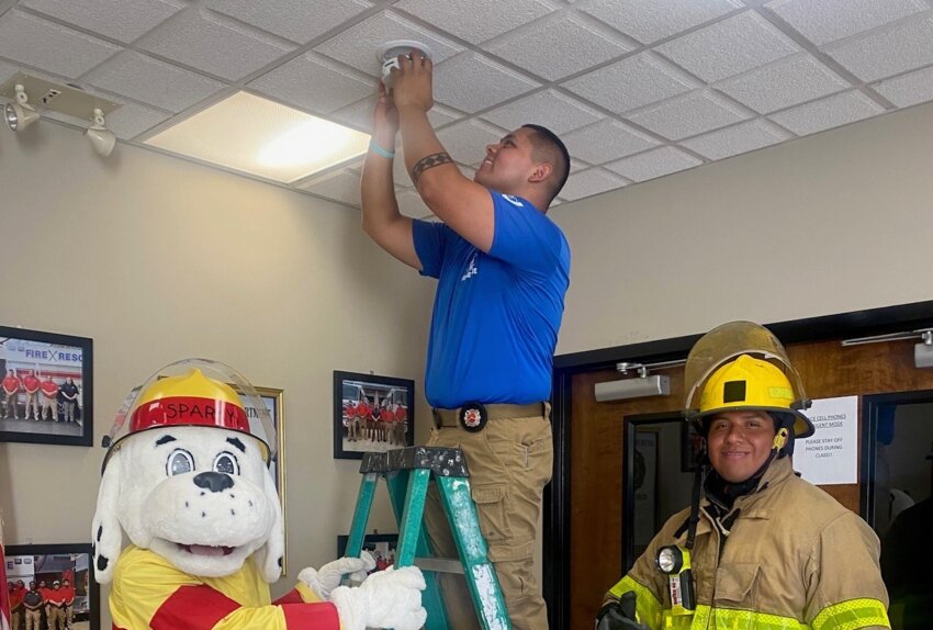 The Choctaw Fire Department installs free smoke alarms throughout Tribal communities.